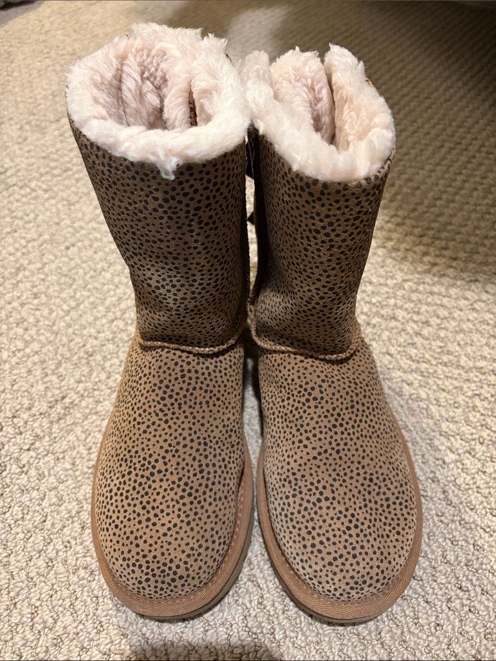 UGG Leopard Print Boots